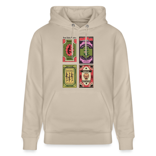 Stanley/Stella Unisex Bio-Hoodie - "Safety Matches" - Beige