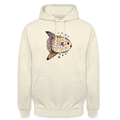 Unisex Hoodie "Fantastischer Mondfisch" - Vanille-Milchshake