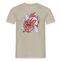 Männer T-Shirt - “Fu Dog” - Sandbeige