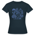 Frauen T-Shirt "La Mer" - Navy