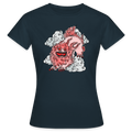 Frauen T-Shirt - “Fu Dog” - Navy