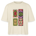 Stanley/Stella Frauen Boxy Bio-T-Shirt - "Safety Matches" - Weißgrau
