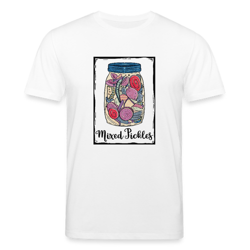 Stanley/Stella Unisex Bio-T-Shirt - “Mixed Pickles” - Weiß