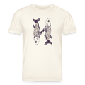 Stanley/Stella Unisex Bio-T-Shirt - “Zwei Sardinen” - Naturweiß 