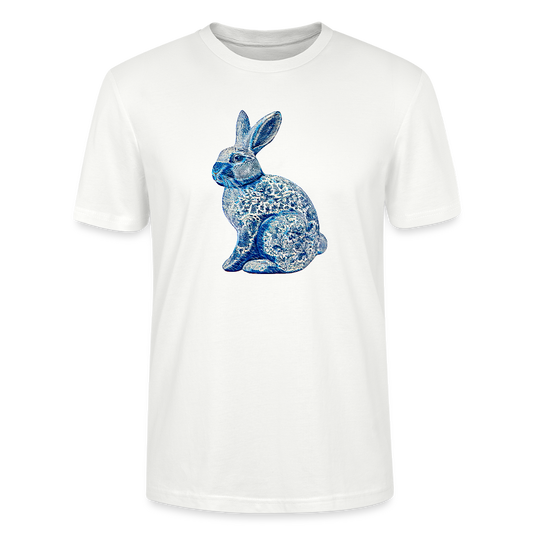 Stanley/Stella Unisex T-Shirt - “Hase Delfter Blau” - Weiß