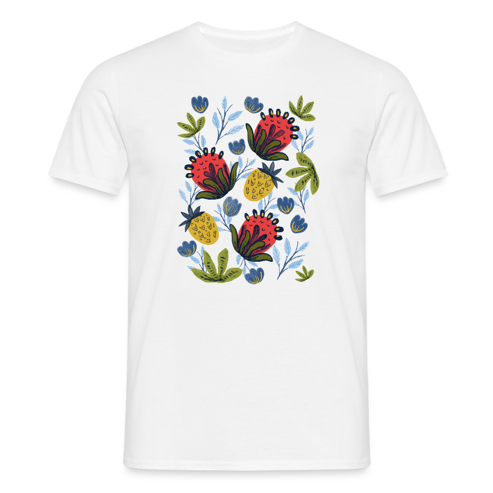 Männer T-Shirt - “Tropic Tee” - Weiß