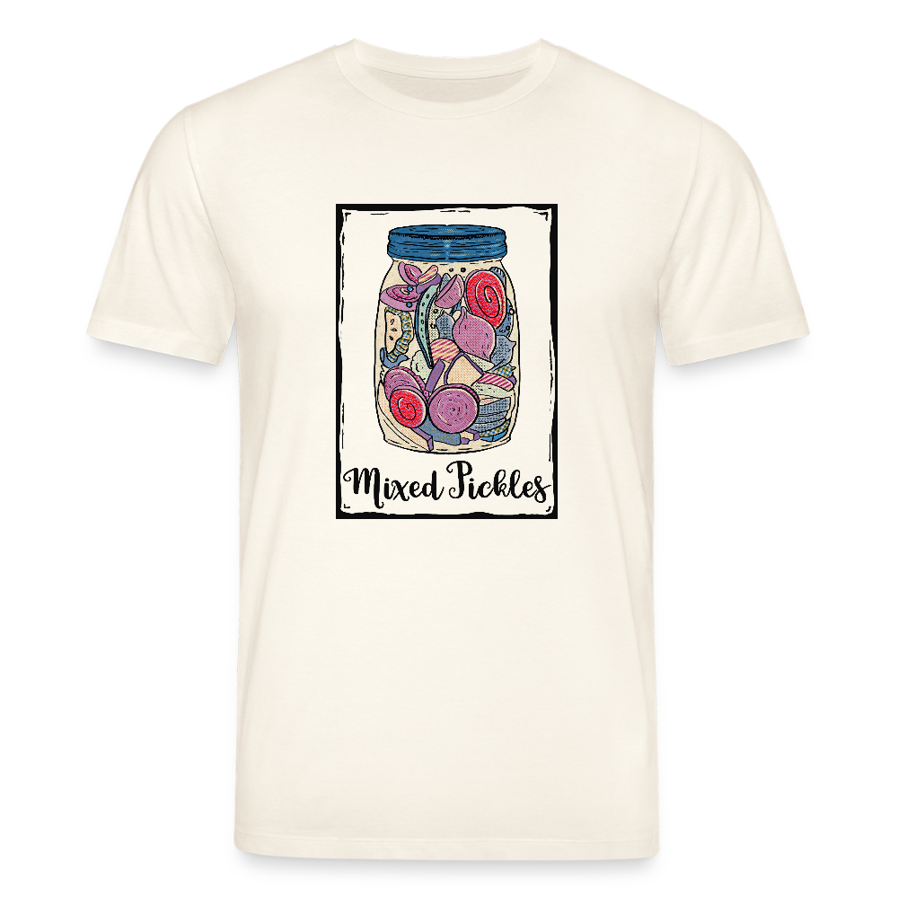 Stanley/Stella Unisex Bio-T-Shirt - “Mixed Pickles” - Naturweiß 