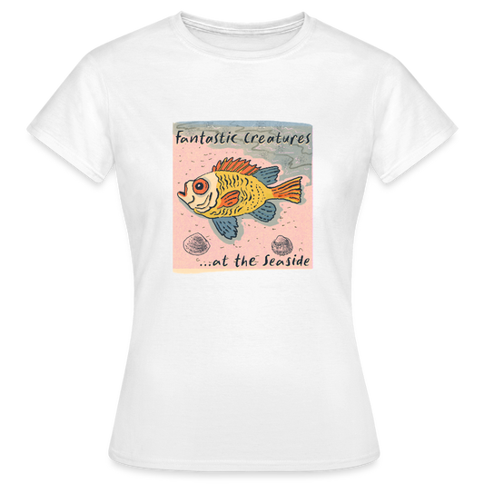 Frauen T-Shirt - "Fantastic Creatures" - Weiß