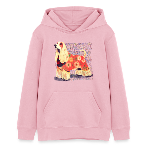 Stanley/Stella Teenager Bio-Hoodie - “Dog Figurine” - Hellrosa
