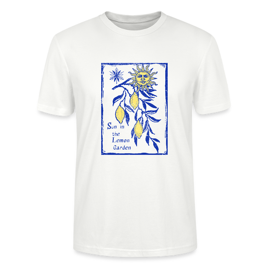 Stanley/Stella Unisex T-Shirt - “Lemon Garden” - Weiß