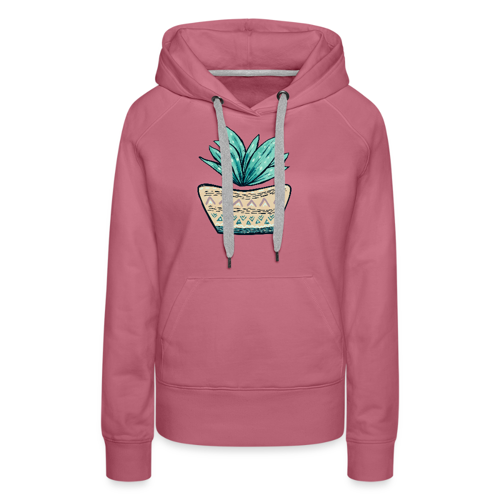 Frauen Premium Hoodie - Aloe Vera - Malve