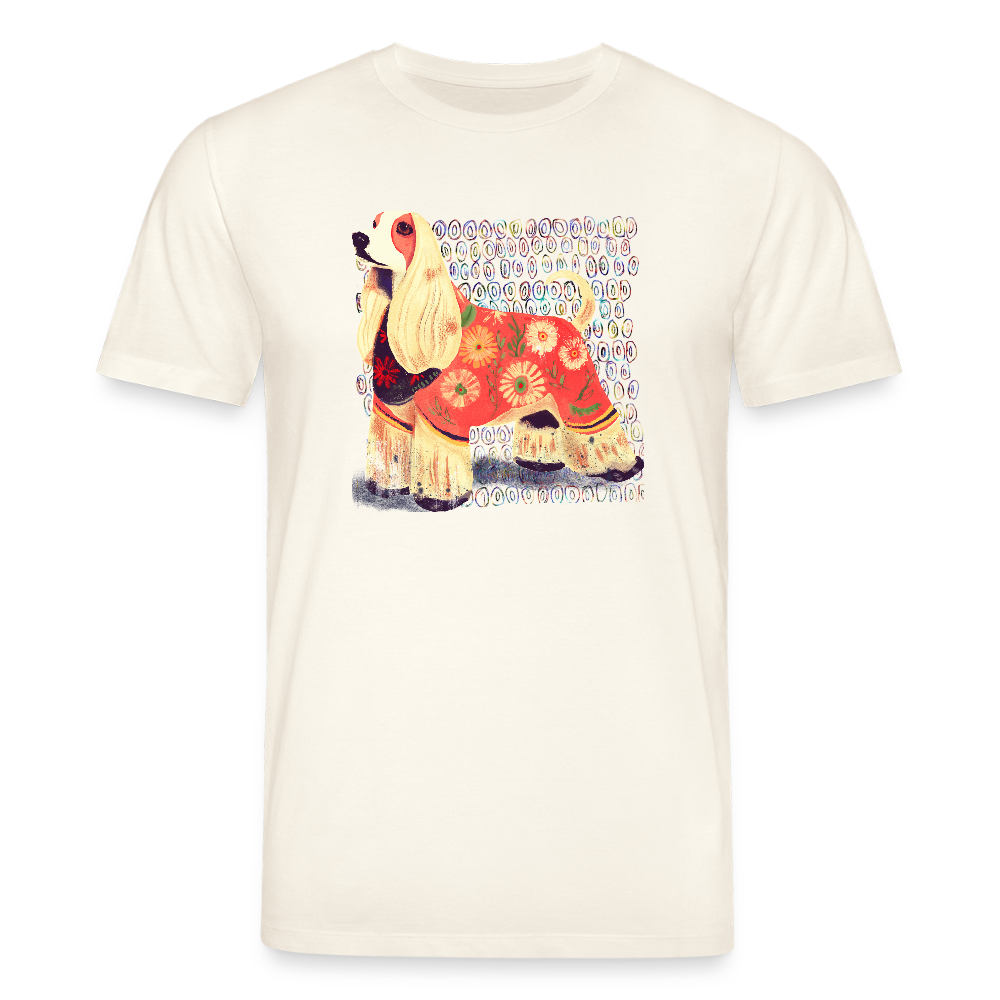 Stanley/Stella Unisex Bio-T-Shirt - “Dog Figurine” - Naturweiß 