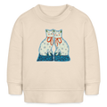 Stanley/Stella Bio-Sweatshirt BABY CHANGER - Weißgrau