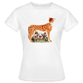 Frauen T-Shirt - "“Choose your Cheetah” - Weiß