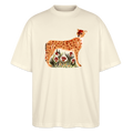Stanley/Stella Oversized Unisex Bio T-Shirt - “Choose your Cheetah” - Weißgrau