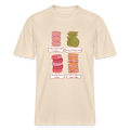 Stanley/Stella Relaxed Fit Unisex Bio-T-Shirt - “Cookie Collection” - Weißgrau