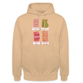 Unisex Hoodie - “Cookie Collection” - Pfirsich