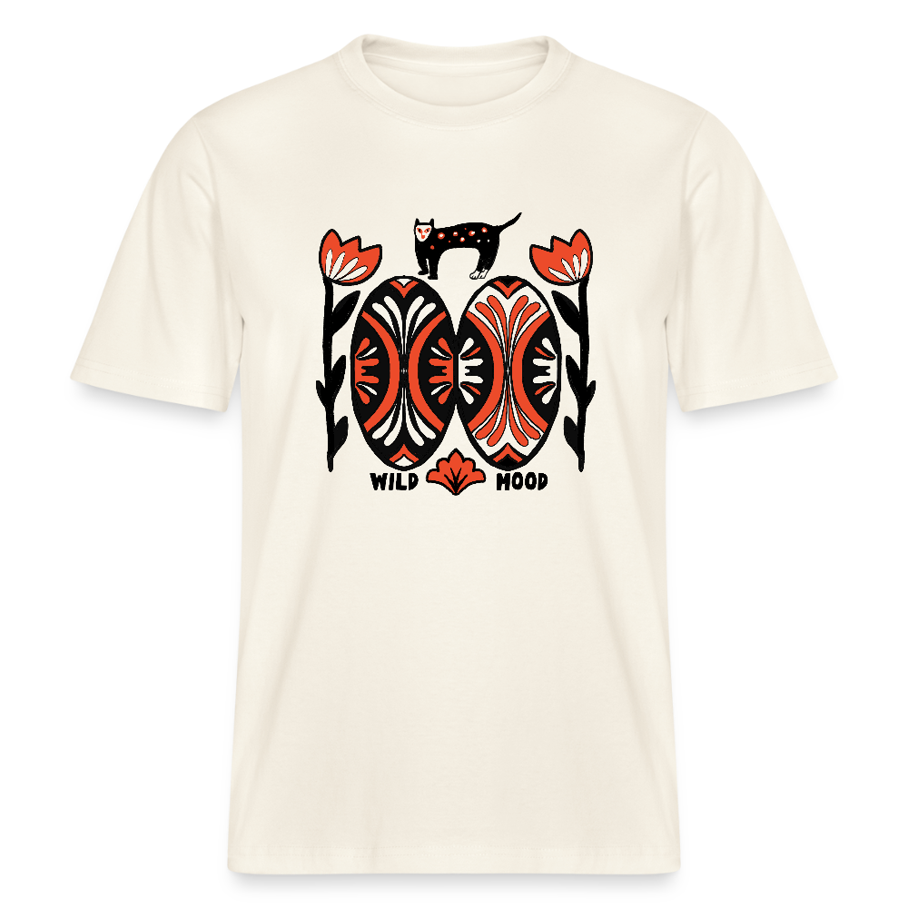 Stanley/Stella Relaxed Fit Unisex Bio-T-Shirt - "Wild Mood" - Naturweiß 