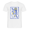 Männer T-Shirt- “Lemon Garden” - Weiß