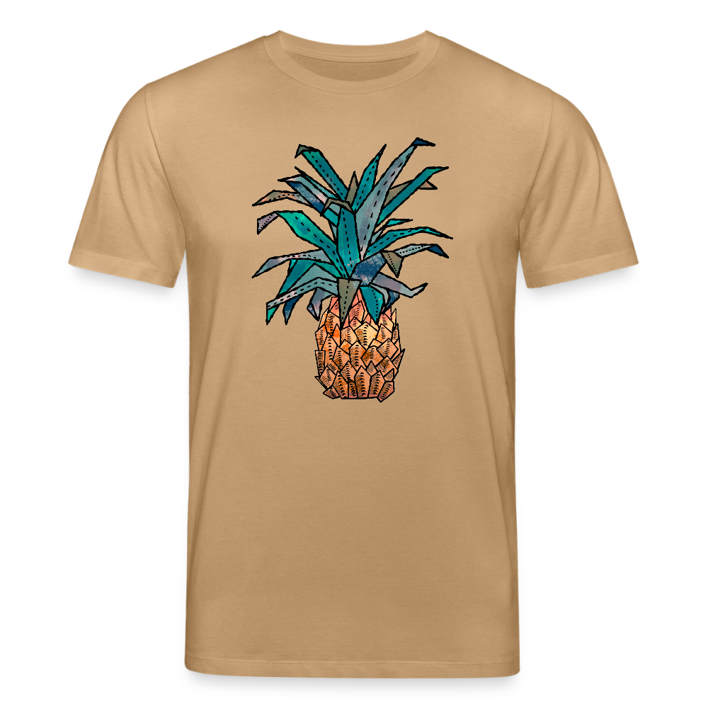 Männer Bio-T-Shirt von Stanley & Stella - "Ananas Bronze" - Karamell 