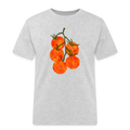 Männer Workwear T-Shirt - “I Pomodori” - Grau meliert