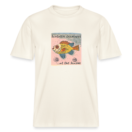 Stanley/Stella Relaxed Fit Unisex Bio-T-Shirt - "Fantastic Creatures" - Naturweiß 