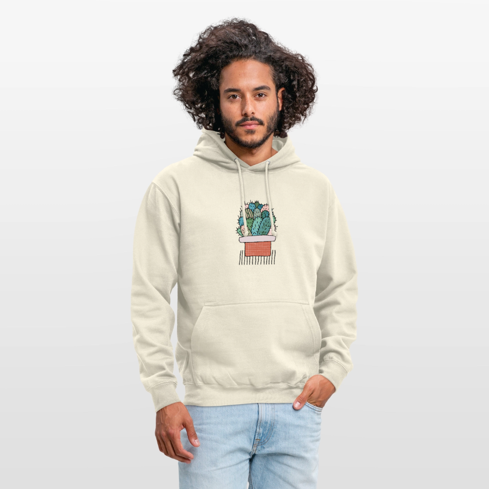 Unisex Hoodie "Kaktus in Terracotta" - Vanille-Milchshake