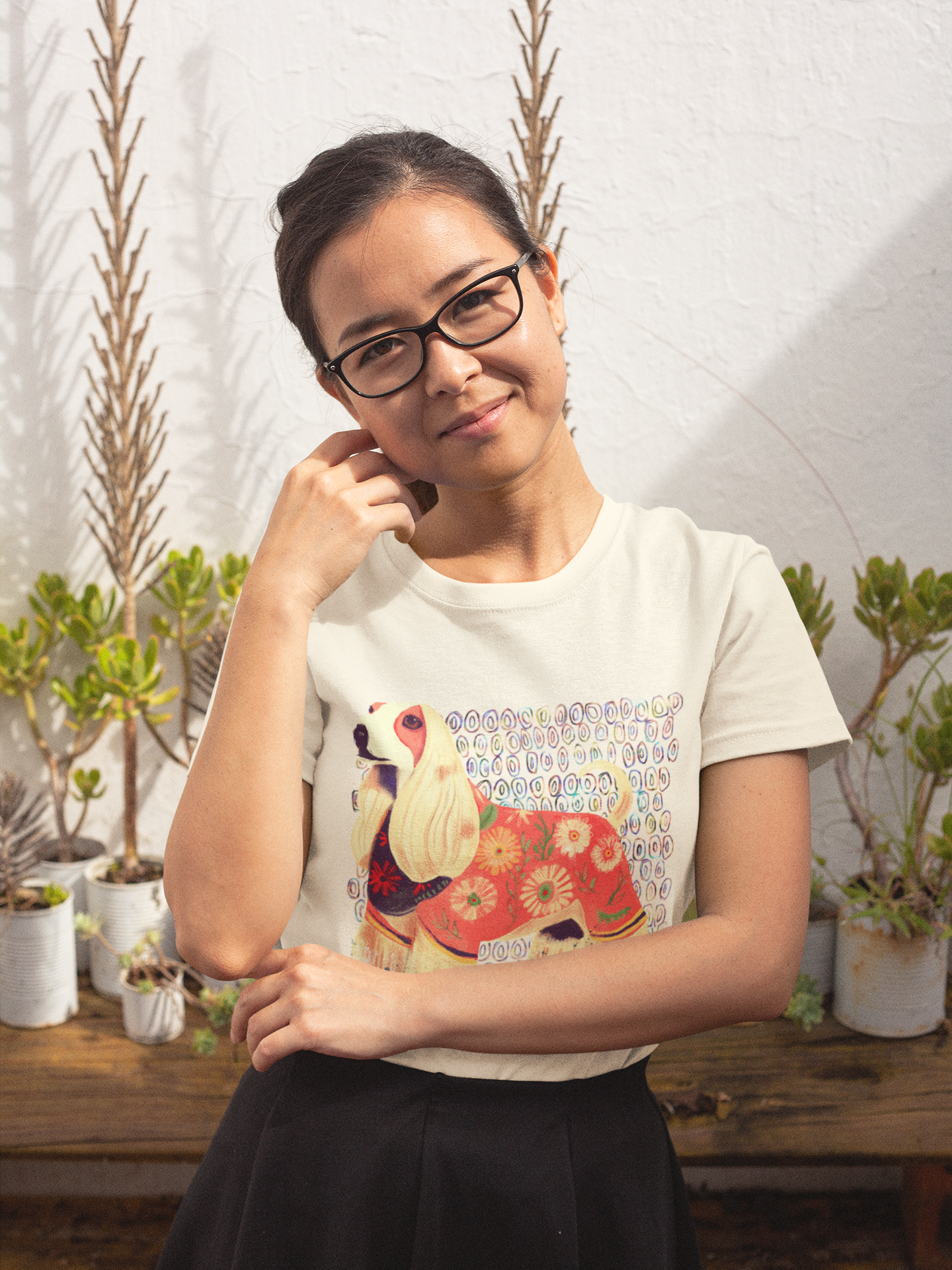 Stanley/Stella Unisex Bio-T-Shirt - “Dog Figurine”