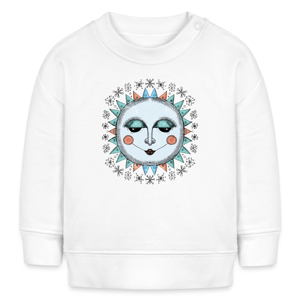 Stanley/Stella Bio-Sweatshirt - “Wintersonne” - weiß