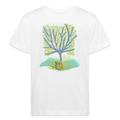 Kinder Bio-T-Shirt - “Frühlingswiese” - weiß