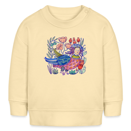 Stanley/Stella Bio-Sweatshirt - “Bunte Sirin” - Creme