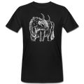 Highland Rind - Männer Bio-T-Shirt - Hinter dem Mond