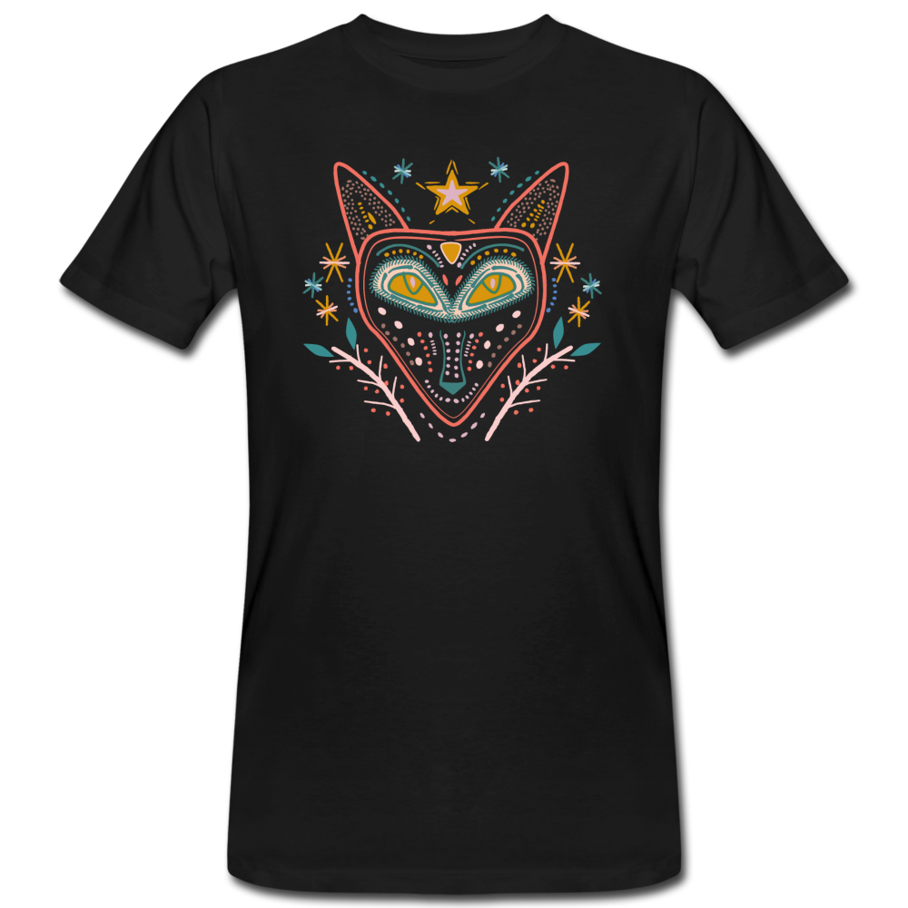 Männer Bio-T-Shirt "Nachtfuchs" - Hinter dem Mond