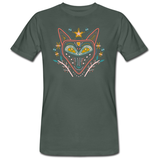 Männer Bio-T-Shirt "Nachtfuchs" - Hinter dem Mond