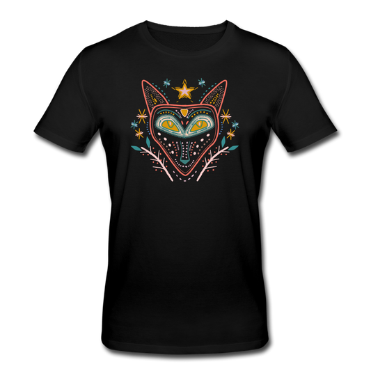 Männer Bio-T-Shirt von Stanley & Stella - "Nachtfuchs" - Hinter dem Mond