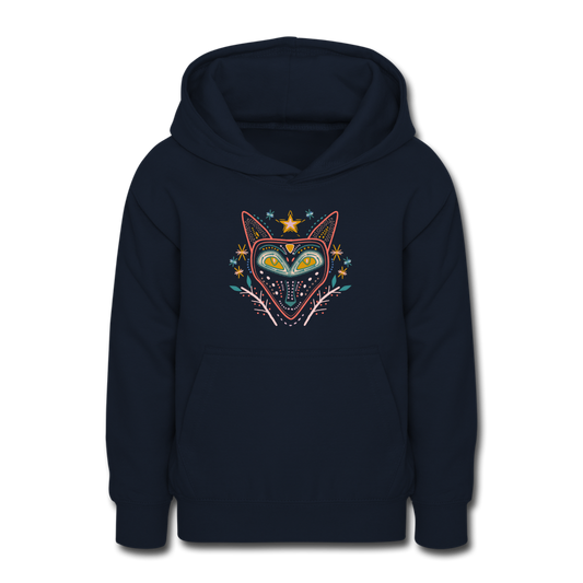 Teenager Hoodie "Nachtfuchs" - Hinter dem Mond