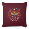 Sofakissen mit Füllung 44 x 44 cm - "Nachtfuchs" - Hinter dem Mond
