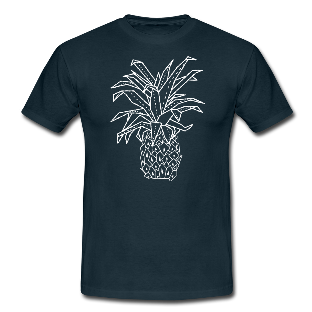 Männer T-Shirt "Grafische Ananas" - Hinter dem Mond