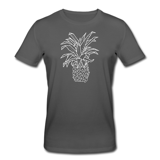 Männer Bio-T-Shirt von Stanley & Stella - "Grafische Ananas" - Hinter dem Mond