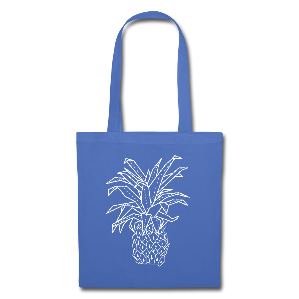 Stoffbeutel "Grafische Ananas" - Hinter dem Mond