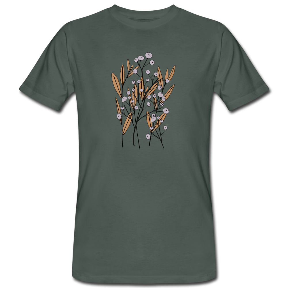 Männer Bio-T-Shirt Hygge Herbstgras - Hinter dem Mond
