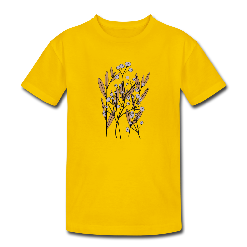 Kinder Heavy Cotton T-Shirt - "Hygge Herbstgras" - Hinter dem Mond