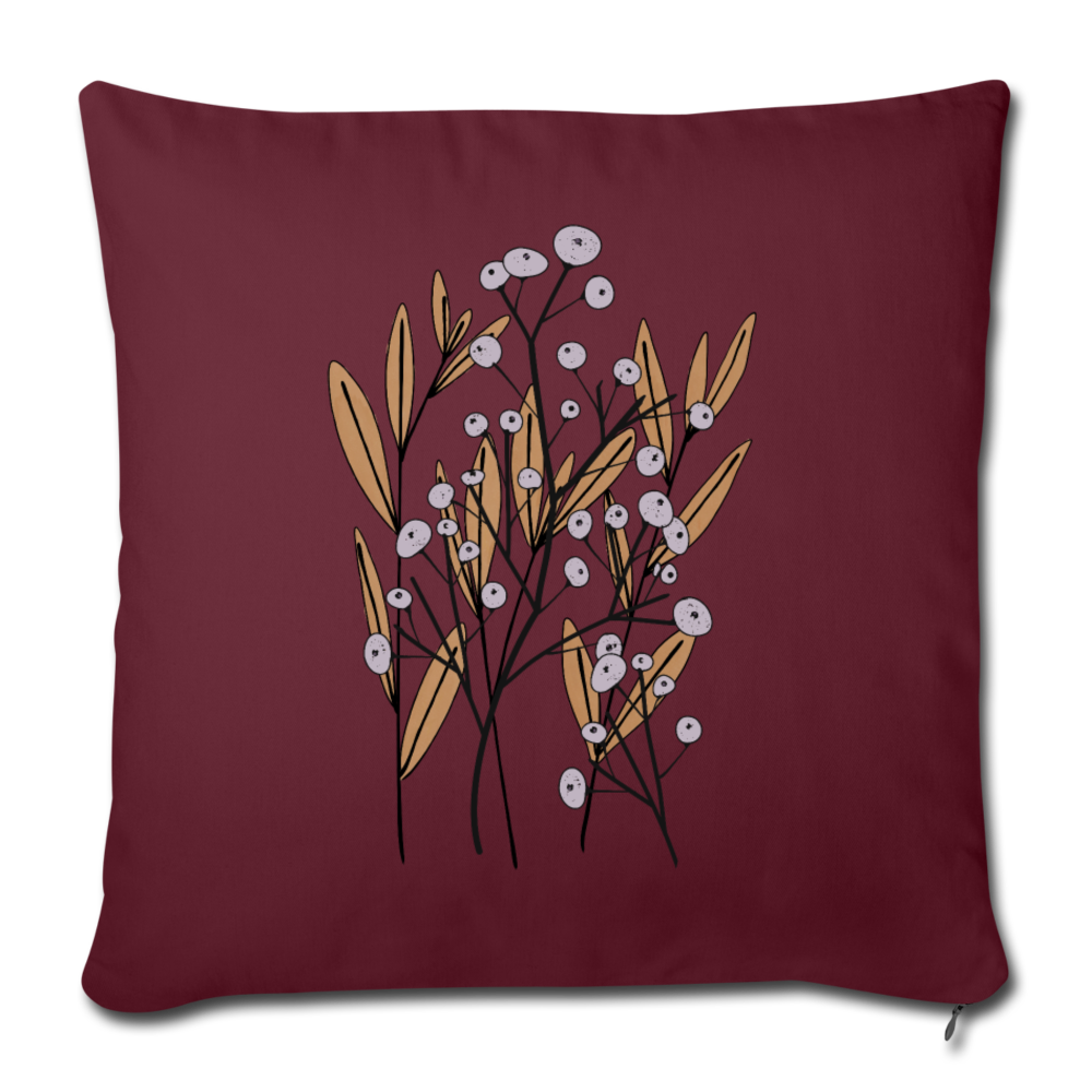 Sofakissen mit Füllung 44 x 44 cm - "Hygge Herbstgras" - Hinter dem Mond