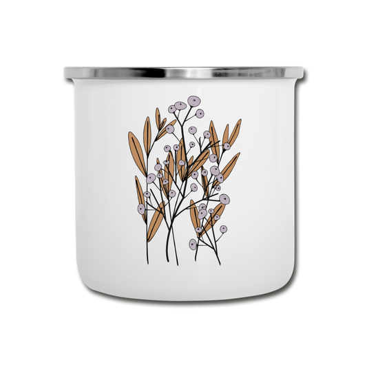 Emaille-Tasse "Hygge Herbstgras" - Hinter dem Mond
