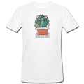 Männer Bio-T-Shirt - Kaktus in Terracotta - Hinter dem Mond
