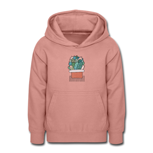 Teenager Hoodie "Kaktus in Terracotta" - Hinter dem Mond