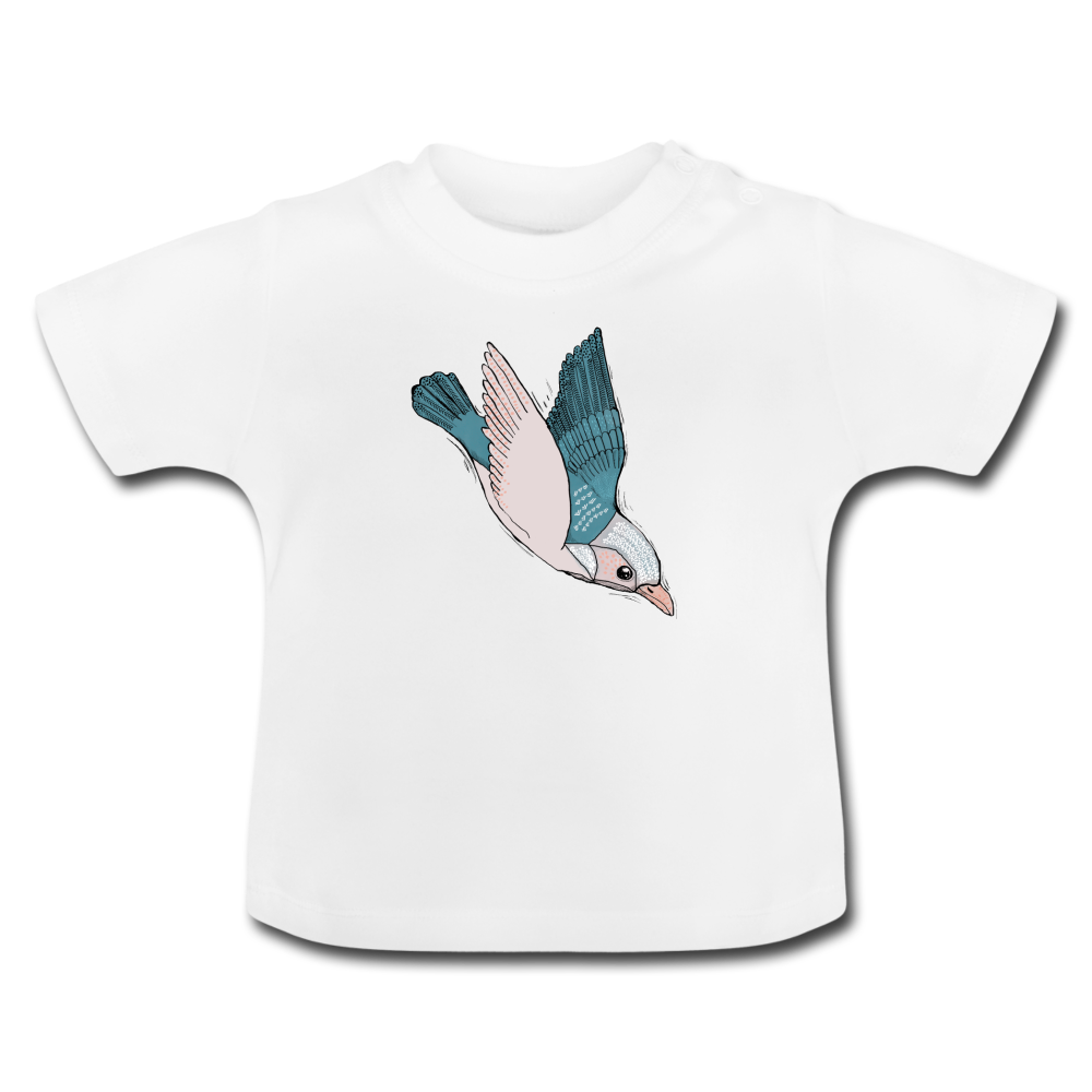 Baby T-Shirt "Vogel im Sturzflug" - Hinter dem Mond