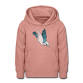 Teenager Hoodie - "Vogel im Sturzflug" - Hinter dem Mond