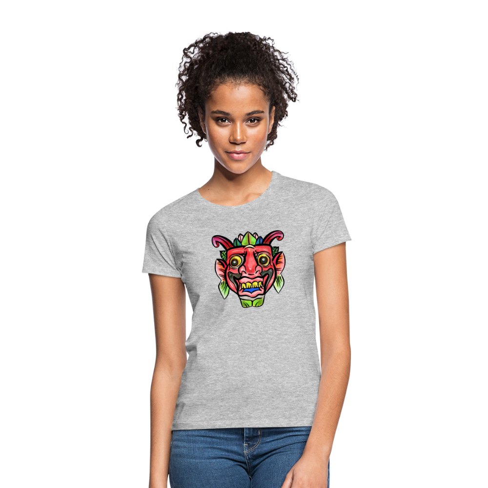 Frauen T-Shirt "Bunte Maske" - Hinter dem Mond