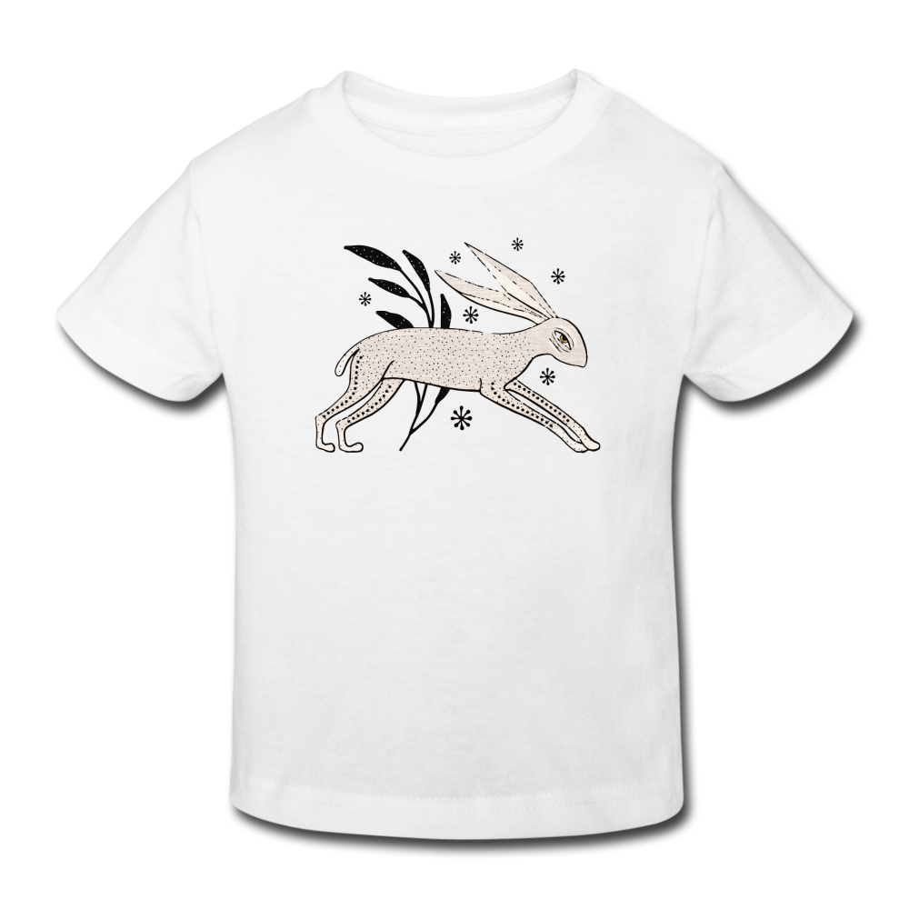 Kinder Bio-T-Shirt  "Winterhase" - Hinter dem Mond